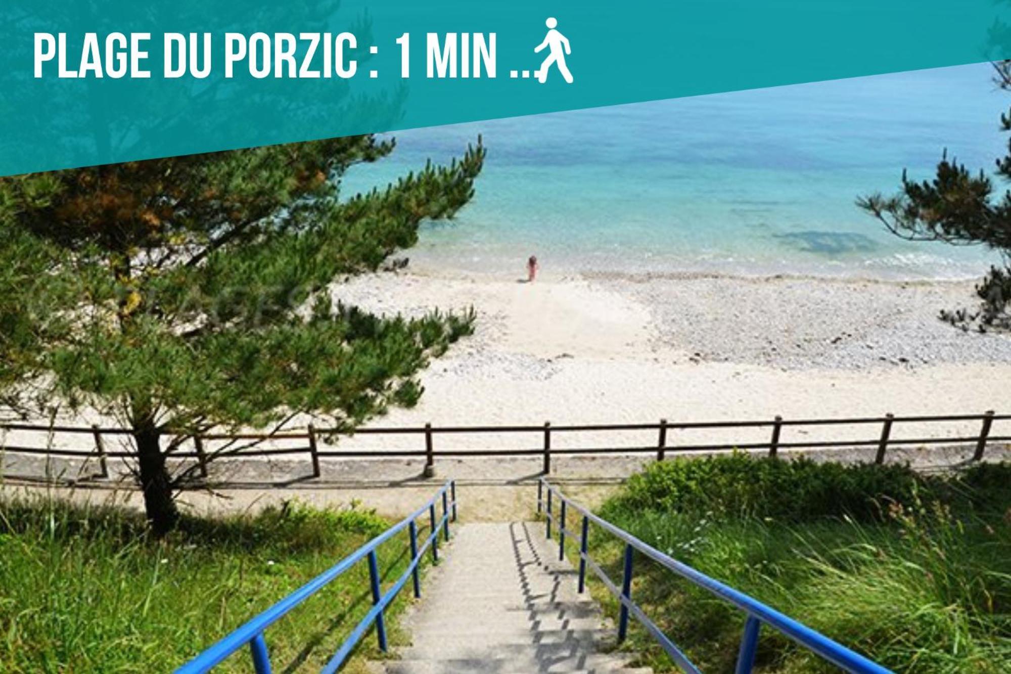 Ty Dany-Wifi-Plage A Pieds Крозон Екстер'єр фото